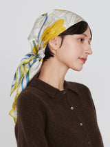 SILK SCARF 88 / COLLAGE SOMEWHERE