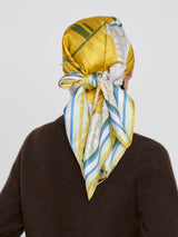 SILK SCARF 88 / COLLAGE SOMEWHERE