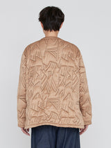 <Quilted Military Jacket> Reversible Tapa