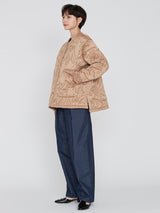 <Quilted Military Jacket> Reversible Tapa