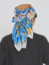 <シルクスカーフ88>アンティークレシピ