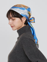 <シルクスカーフ88>アンティークレシピ