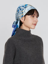 SILK SCARF 88 / VIVACE TASSEL