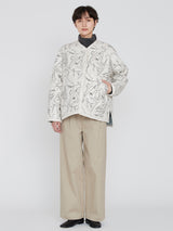 <Quilted Military Jacket> Reversible Mountain