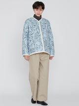 <Quilted Military Jacket> Reversible Mountain