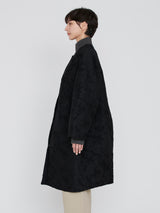 <Jacquard Snap Dart Coat> Arabesque