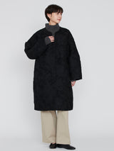 <Jacquard Snap Dart Coat> Arabesque