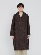 <Jacquard W Coat> Arabesque