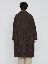 <Jacquard W Coat> Arabesque
