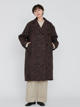 <Jacquard W Coat> Arabesque