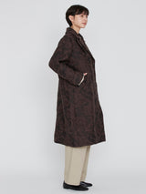 <Jacquard W Coat> Arabesque