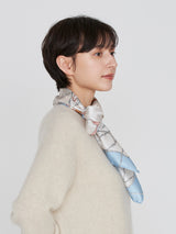 <シルクスカーフ88>モンゴルフィエバルーン