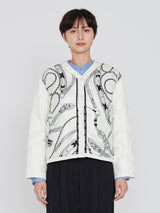 <クルーネックジャケット>リバーシブル ネイティブビット