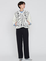 <クルーネックジャケット>リバーシブル ネイティブビット