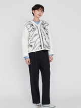 <クルーネックジャケット>リバーシブル ネイティブビット