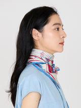 <Silk Scarf 65> Bon Mail