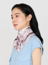 SILK SCARF 88 / BALLOON BANDANA