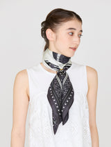 <Silk Scarf 88> Balloon Bandana