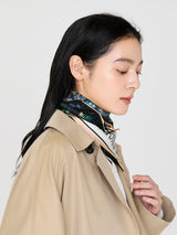 <Lace Triangle Scarf Mini> Shangri-La