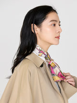 <Silk Scarf 65> Carriage