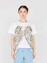 BUSTIER T-SHIRT / KALEIDO BANDANA