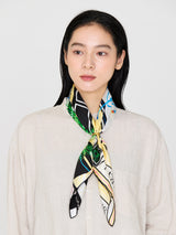 <Silk scarf 65> Shangri-La