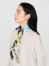 <Silk scarf 65> Shangri-La