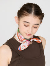 <Silk scarf 65> Shangri-La