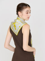 <シルクスカーフ88>ボヘミアンバンダナ