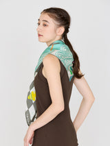 <シルクスカーフ88>シャングリラ