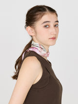 <ボウタイミニ5>コラージュボタニカルフラワー