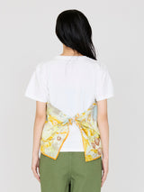 BUSTIER T-SHIRT / COLLAGE JUNGLE FRUIT