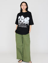 <半袖L Tシャツ>フラワー
