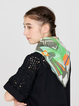 COTTON SCARF 65 / SHANGRI-LA