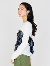 <シルクスカーフ88>カレイドバンダナ