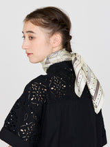 <Silk Scarf 88> Balloon Bandana