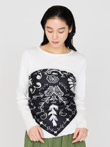 <シルクスカーフ88>ボヘミアンバンダナ