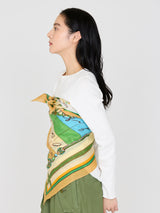 <コットンシルクストール120>クロスワード