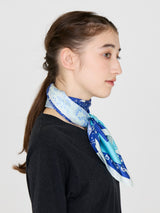 <Silk Scarf 88> Fragment Bandana