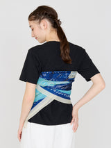 COTTON SILK STOLE 120 / FRAGMENT BANDANA