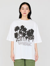 SHORT-SLEEVE T-SHIRT L / FLOWER