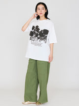 SHORT-SLEEVE T-SHIRT L / FLOWER