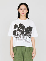 SHORT-SLEEVE T-SHIRT S / FLOWER