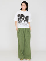 SHORT-SLEEVE T-SHIRT S / FLOWER