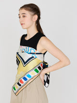 <シルクスカーフ88>シャングリラ