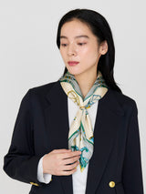 <Silk Scarf 65> Carriage