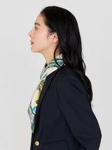 <Silk Scarf 65> Carriage