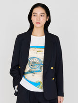 <Silk Scarf 88> Carriage