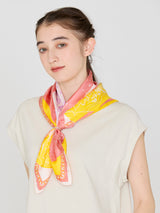 <Silk Scarf 65> Fragment Bandana