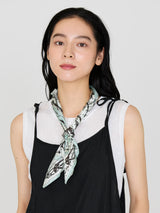 <Silk Scarf 65> Bit Balloon